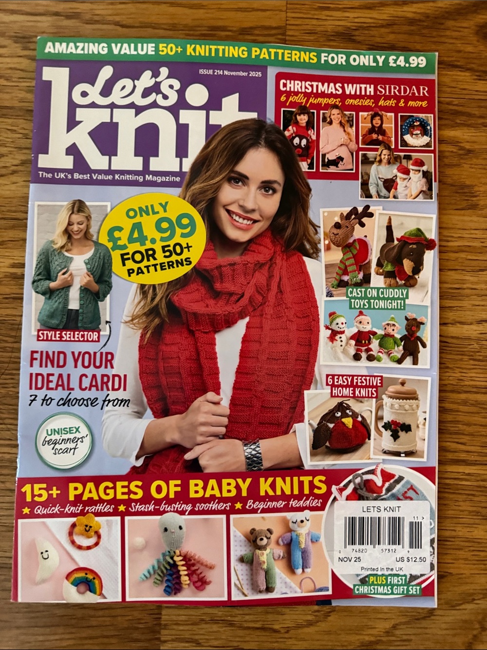 Magazine - Let’s Knit Issue 214 Nov 2025